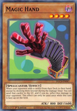 Magic Hand (DLCS-EN047) - Dragons of Legend: The Complete Series 1st Edition Dragons of Legend: The Complete Series Yugioh Single  Squirtle Squad Card Shop.
