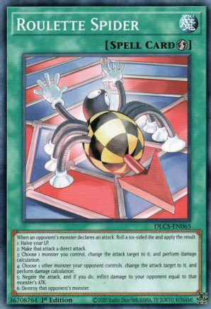 Roulette Spider (DLCS-EN065) - Dragons of Legend: The Complete Series 1st Edition Dragons of Legend: The Complete Series Yugioh Single  Squirtle Squad Card Shop.