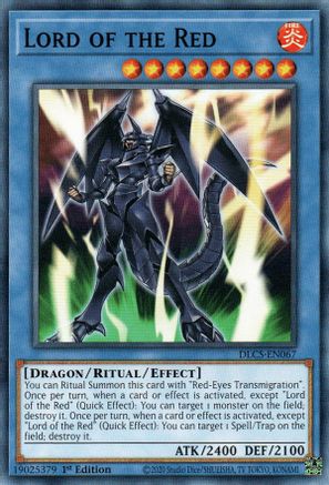 Lord of the Red (DLCS-EN067) - Dragons of Legend: The Complete Series 1st Edition Dragons of Legend: The Complete Series Yugioh Single  Squirtle Squad Card Shop.