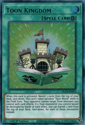 Toon Kingdom (DLCS-EN074) - Dragons of Legend: The Complete Series 1st Edition Dragons of Legend: The Complete Series Yugioh Single  Squirtle Squad Card Shop.