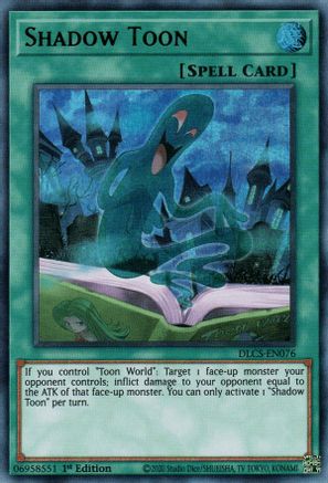 Shadow Toon (DLCS-EN076) - Dragons of Legend: The Complete Series 1st Edition Dragons of Legend: The Complete Series Yugioh Single  Squirtle Squad Card Shop.