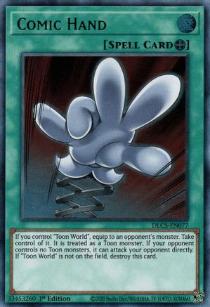 Comic Hand (DLCS-EN077) - Dragons of Legend: The Complete Series 1st Edition Dragons of Legend: The Complete Series Yugioh Single  Squirtle Squad Card Shop.