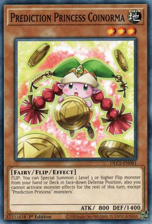 Prediction Princess Coinorma (DLCS-EN081) - Dragons of Legend: The Complete Series 1st Edition Dragons of Legend: The Complete Series Yugioh Single  Squirtle Squad Card Shop.