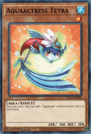 Aquaactress Tetra (DLCS-EN090) - Dragons of Legend: The Complete Series 1st Edition Dragons of Legend: The Complete Series Yugioh Single  Squirtle Squad Card Shop.