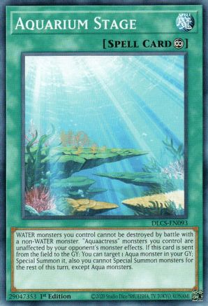 Aquarium Stage (DLCS-EN093) - Dragons of Legend: The Complete Series 1st Edition Dragons of Legend: The Complete Series Yugioh Single  Squirtle Squad Card Shop.