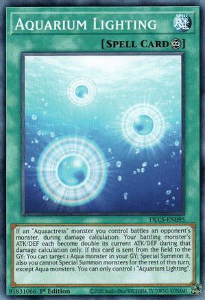 Aquarium Lighting (DLCS-EN095) - Dragons of Legend: The Complete Series 1st Edition Dragons of Legend: The Complete Series Yugioh Single  Squirtle Squad Card Shop.