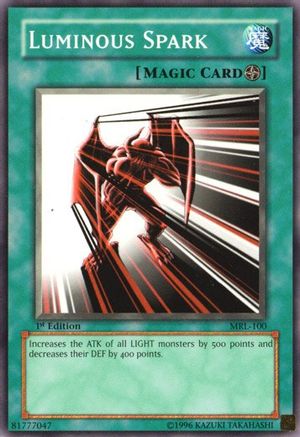 Luminous Spark (MRL-100) - Magic Ruler Unlimited Magic Ruler Yugioh Single  Squirtle Squad Card Shop.