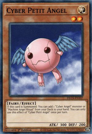 Cyber Petit Angel (DLCS-EN107) - Dragons of Legend: The Complete Series 1st Edition Dragons of Legend: The Complete Series Yugioh Single  Squirtle Squad Card Shop.