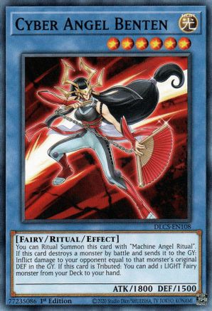 Cyber Angel Benten (DLCS-EN108) - Dragons of Legend: The Complete Series 1st Edition Dragons of Legend: The Complete Series Yugioh Single  Squirtle Squad Card Shop.