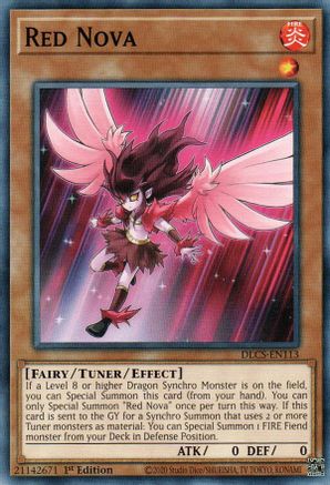 Red Nova (DLCS-EN113) - Dragons of Legend: The Complete Series 1st Edition Dragons of Legend: The Complete Series Yugioh Single  Squirtle Squad Card Shop.