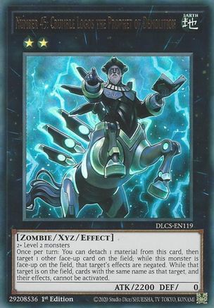 Number 45: Crumble Logos the Prophet of Demolition (DLCS-EN119) - Dragons of Legend: The Complete Series 1st Edition Dragons of Legend: The Complete Series Yugioh Single  Squirtle Squad Card Shop.
