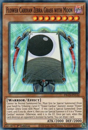 Flower Cardian Zebra Grass with Moon (DLCS-EN132) - Dragons of Legend: The Complete Series 1st Edition Dragons of Legend: The Complete Series Yugioh Single  Squirtle Squad Card Shop.