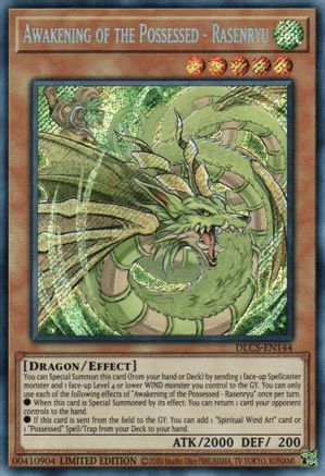 Awakening of the Possessed - Rasenryu (DLCS-EN144) - Dragons of Legend: The Complete Series Limited Dragons of Legend: The Complete Series Yugioh Single  Squirtle Squad Card Shop.