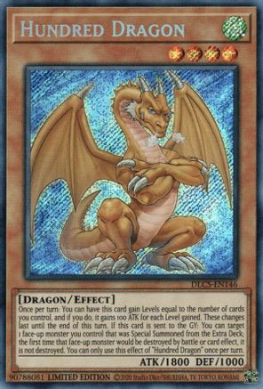 Hundred Dragon (DLCS-EN146) - Dragons of Legend: The Complete Series Limited Dragons of Legend: The Complete Series Yugioh Single  Squirtle Squad Card Shop.