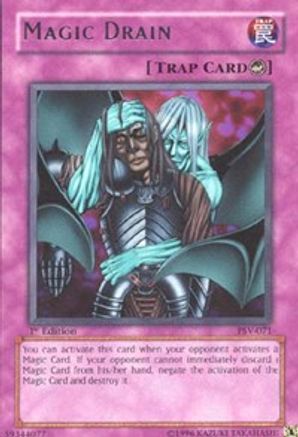 Magic Drain (PSV-071) - Pharaoh's Servant 1st Edition Pharaoh's Servant Yugioh Single  Squirtle Squad Card Shop.