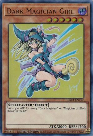 Dark Magician Girl (2020) (LART-EN019) - The Lost Art Promotion Limited The Lost Art Promotion Yugioh Single  Squirtle Squad Card Shop.