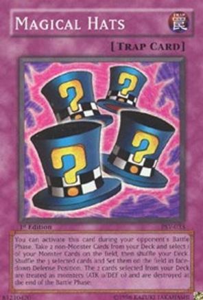 Magical Hats (PSV-033) - Pharaoh's Servant 1st Edition Pharaoh's Servant Yugioh Single  Squirtle Squad Card Shop.