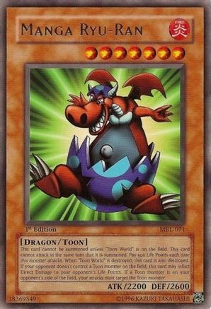 Manga Ryu-Ran (MRL-071) - Magic Ruler 1st Edition Magic Ruler Yugioh Single  Squirtle Squad Card Shop.