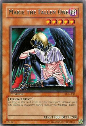 Marie the Fallen One (LON-046) - Labyrinth of Nightmare Unlimited Labyrinth of Nightmare Yugioh Single  Squirtle Squad Card Shop.