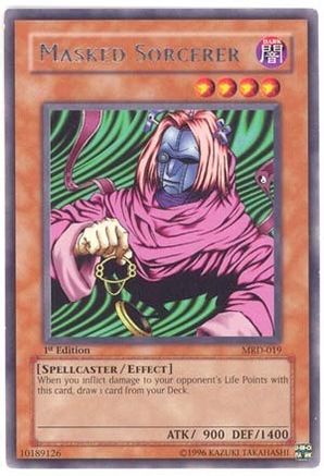 Masked Sorcerer (MRD-019) - Metal Raiders 1st Edition Metal Raiders Yugioh Single  Squirtle Squad Card Shop.