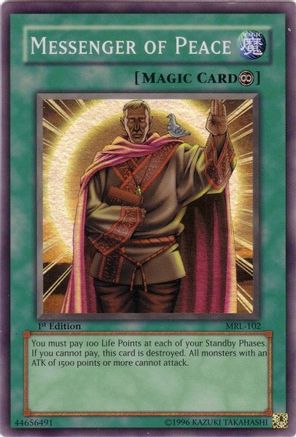 Messenger of Peace (MRL-102) - Magic Ruler 1st Edition Magic Ruler Yugioh Single  Squirtle Squad Card Shop.