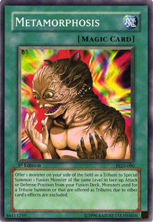 Metamorphosis (PGD-090) - Pharaonic Guardian 1st Edition Pharaonic Guardian Yugioh Single  Squirtle Squad Card Shop.