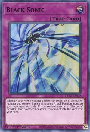 Black Sonic (Purple) (DLCS-EN032) - Dragons of Legend: The Complete Series 1st Edition Dragons of Legend: The Complete Series Yugioh Single  Squirtle Squad Card Shop.