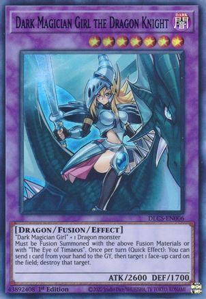 Dark Magician Girl the Dragon Knight (Green) (DLCS-EN006) - Dragons of Legend: The Complete Series 1st Edition Dragons of Legend: The Complete Series Yugioh Single  Squirtle Squad Card Shop.