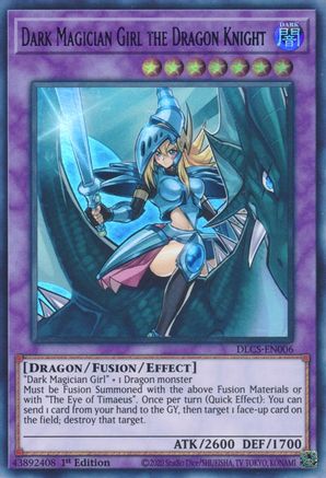 Dark Magician Girl the Dragon Knight (Purple) (DLCS-EN006) - Dragons of Legend: The Complete Series 1st Edition Dragons of Legend: The Complete Series Yugioh Single  Squirtle Squad Card Shop.
