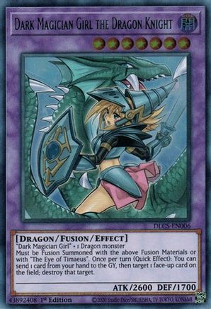 Dark Magician Girl the Dragon Knight (Alternate Art) (DLCS-EN006) - Dragons of Legend: The Complete Series 1st Edition Dragons of Legend: The Complete Series Yugioh Single  Squirtle Squad Card Shop.