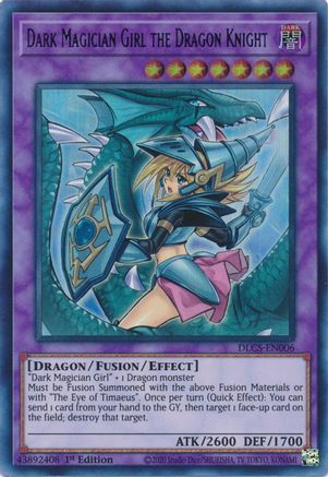 Dark Magician Girl the Dragon Knight (Alternate Art) (Purple) (DLCS-EN006) - Dragons of Legend: The Complete Series 1st Edition Dragons of Legend: The Complete Series Yugioh Single  Squirtle Squad Card Shop.