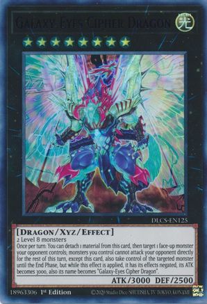 Galaxy-Eyes Cipher Dragon (Purple) (DLCS-EN125) - Dragons of Legend: The Complete Series 1st Edition Dragons of Legend: The Complete Series Yugioh Single  Squirtle Squad Card Shop.