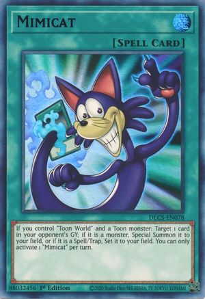 Mimicat (Purple) (DLCS-EN078) - Dragons of Legend: The Complete Series 1st Edition Dragons of Legend: The Complete Series Yugioh Single  Squirtle Squad Card Shop.