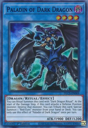 Paladin of Dark Dragon (Blue) (DLCS-EN069) - Dragons of Legend: The Complete Series 1st Edition Dragons of Legend: The Complete Series Yugioh Single  Squirtle Squad Card Shop.