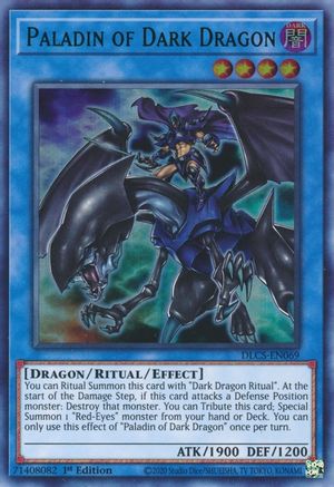 Paladin of Dark Dragon (Green) (DLCS-EN069) - Dragons of Legend: The Complete Series 1st Edition Dragons of Legend: The Complete Series Yugioh Single  Squirtle Squad Card Shop.
