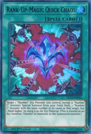 Rank-Up-Magic Quick Chaos (Blue) (DLCS-EN044) - Dragons of Legend: The Complete Series 1st Edition Dragons of Legend: The Complete Series Yugioh Single  Squirtle Squad Card Shop.