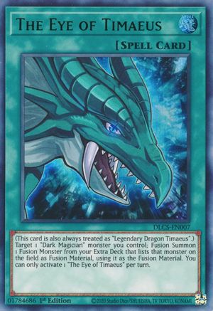 The Eye of Timaeus (Green) (DLCS-EN007) - Dragons of Legend: The Complete Series 1st Edition Dragons of Legend: The Complete Series Yugioh Single  Squirtle Squad Card Shop.