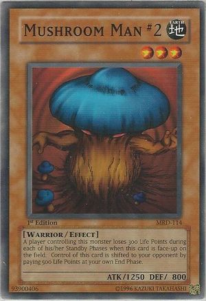 Mushroom Man #2 (MRD-114) - Metal Raiders Unlimited Metal Raiders Yugioh Single  Squirtle Squad Card Shop.