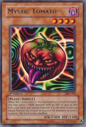 Mystic Tomato (MRL-094) - Magic Ruler Unlimited Magic Ruler Yugioh Single  Squirtle Squad Card Shop.