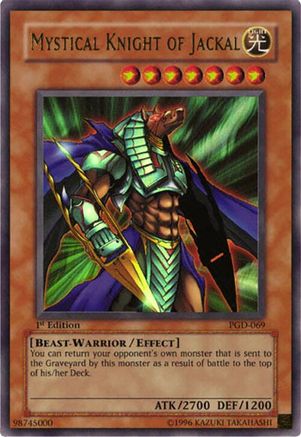 Mystical Knight of Jackal (PGD-069) - Pharaonic Guardian 1st Edition Pharaonic Guardian Yugioh Single  Squirtle Squad Card Shop.