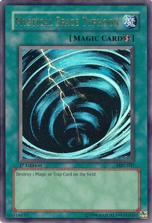 Mystical Space Typhoon (MRL-047) - Magic Ruler Unlimited Magic Ruler Yugioh Single  Squirtle Squad Card Shop.