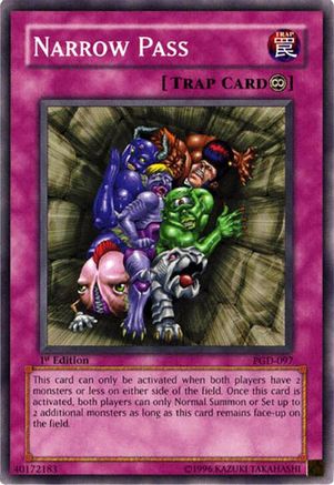 Narrow Pass (PGD-097) - Pharaonic Guardian 1st Edition Pharaonic Guardian Yugioh Single  Squirtle Squad Card Shop.