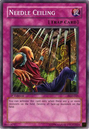 Needle Ceiling (PGD-045) - Pharaonic Guardian Unlimited Pharaonic Guardian Yugioh Single  Squirtle Squad Card Shop.