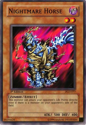Nightmare Horse (PGD-077) - Pharaonic Guardian Unlimited Pharaonic Guardian Yugioh Single  Squirtle Squad Card Shop.