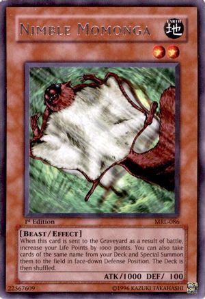 Nimble Momonga (MRL-086) - Magic Ruler 1st Edition Magic Ruler Yugioh Single  Squirtle Squad Card Shop.