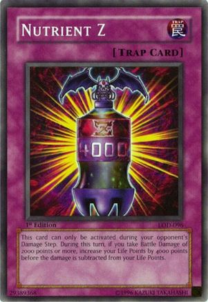 Nutrient Z (LOD-096) - Legacy of Darkness Unlimited Legacy of Darkness Yugioh Single  Squirtle Squad Card Shop.