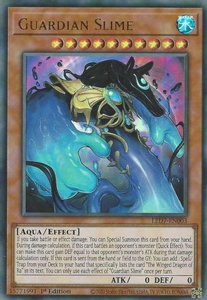 Guardian Slime (LED7-EN003) - Legendary Duelists: Rage of Ra 1st Edition Legendary Duelists: Rage of Ra Yugioh Single  Squirtle Squad Card Shop.