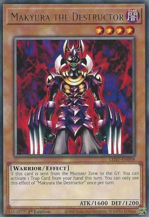 Makyura the Destructor (LED7-EN008) - Legendary Duelists: Rage of Ra Unlimited Legendary Duelists: Rage of Ra Yugioh Single  Squirtle Squad Card Shop.