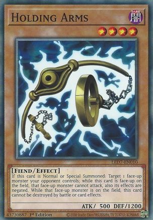 Holding Arms (LED7-EN010) - Legendary Duelists: Rage of Ra 1st Edition Legendary Duelists: Rage of Ra Yugioh Single  Squirtle Squad Card Shop.