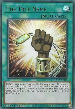 The True Name (LED7-EN014) - Legendary Duelists: Rage of Ra Unlimited Legendary Duelists: Rage of Ra Yugioh Single  Squirtle Squad Card Shop.